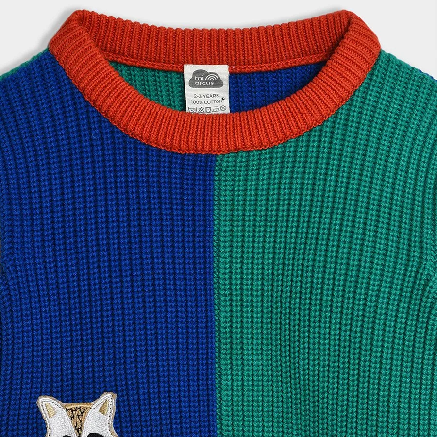 Adventure Rib Knit Knitted Sweater