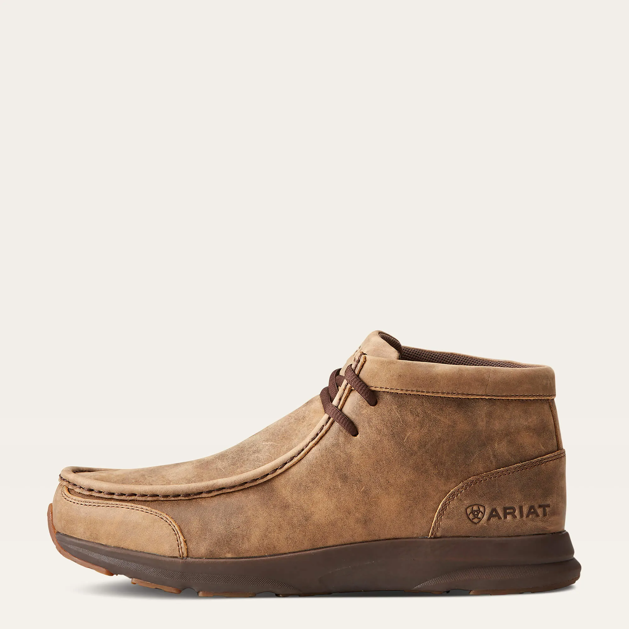 Ariat Brown Spitfire Round Toe Lace Moc/Shoe for Men
