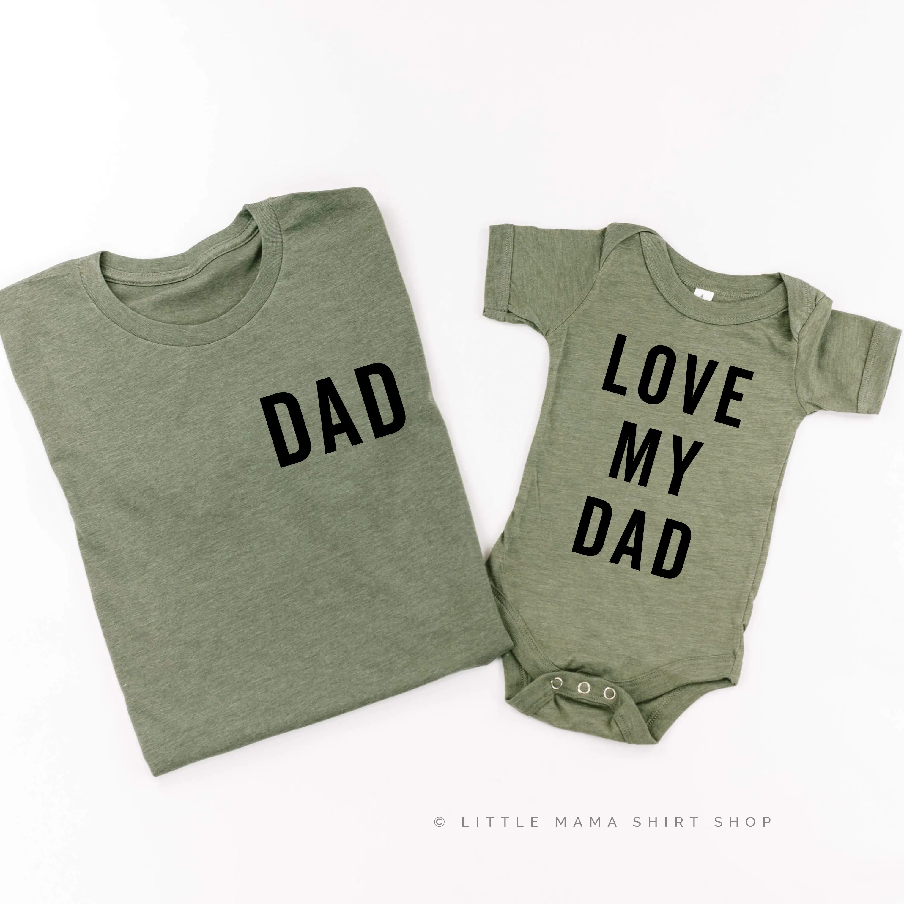 Love My Dad / Dad - Set of 2 Shirts