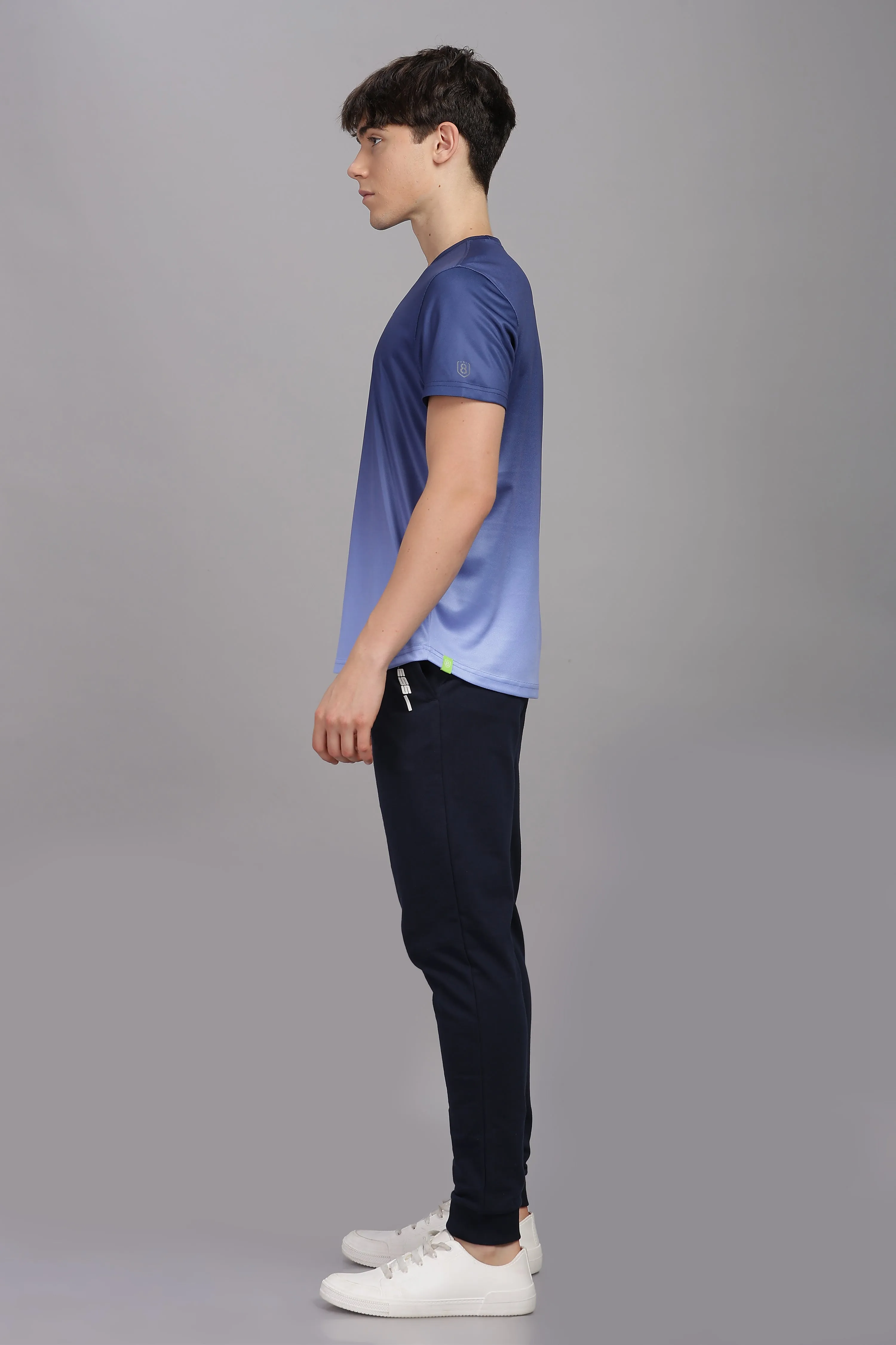 Men's Ultra Smooth Activewear T Shirt (Navy)