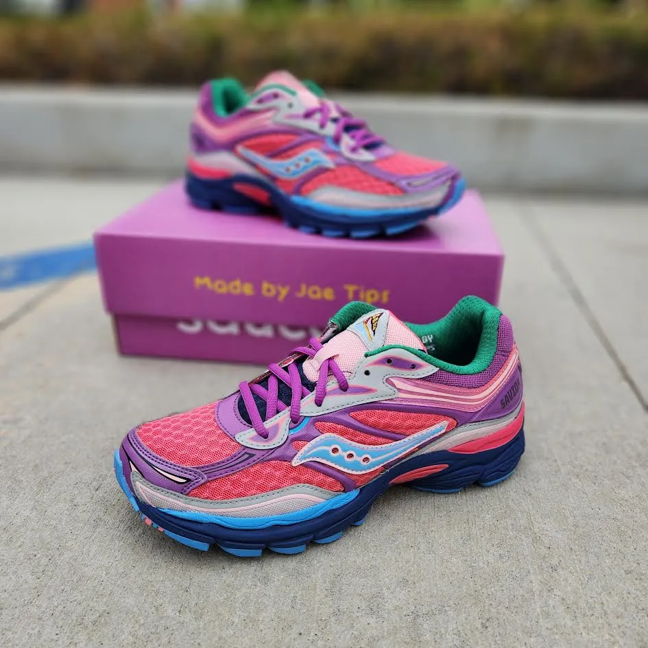 SAUCONY PROGRID OMNI 9 JAE TIPS PINK PURPLE