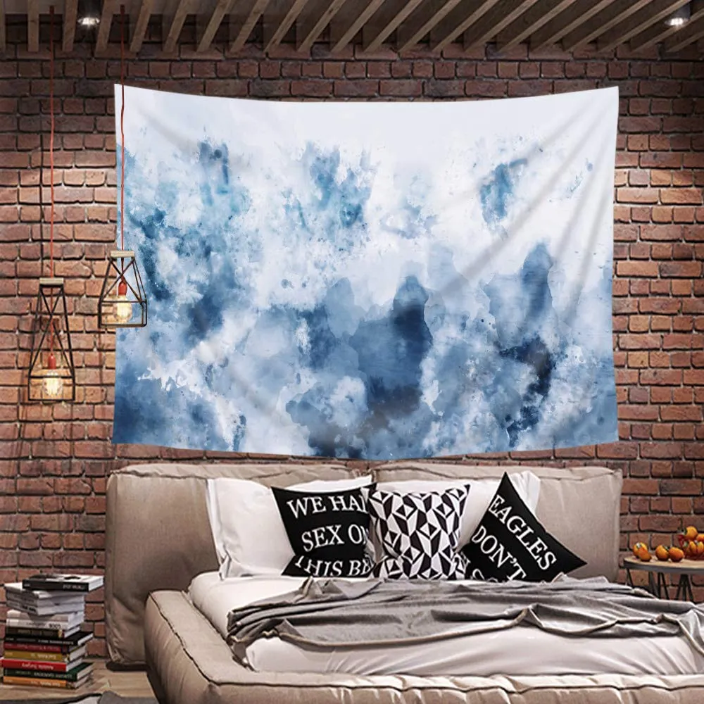 Shadow Blue Tapestry
